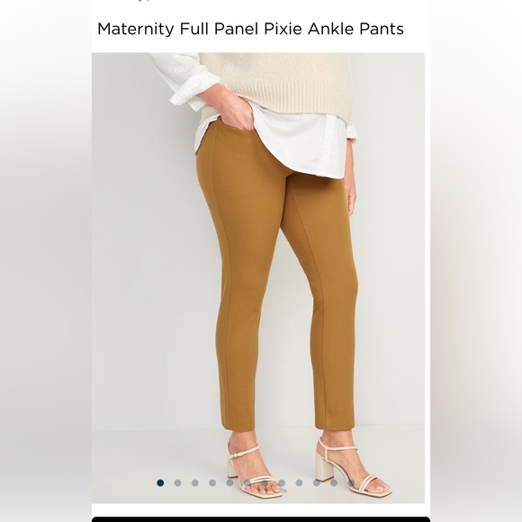 Maternity ankle dress pants - Picture 1 of 4